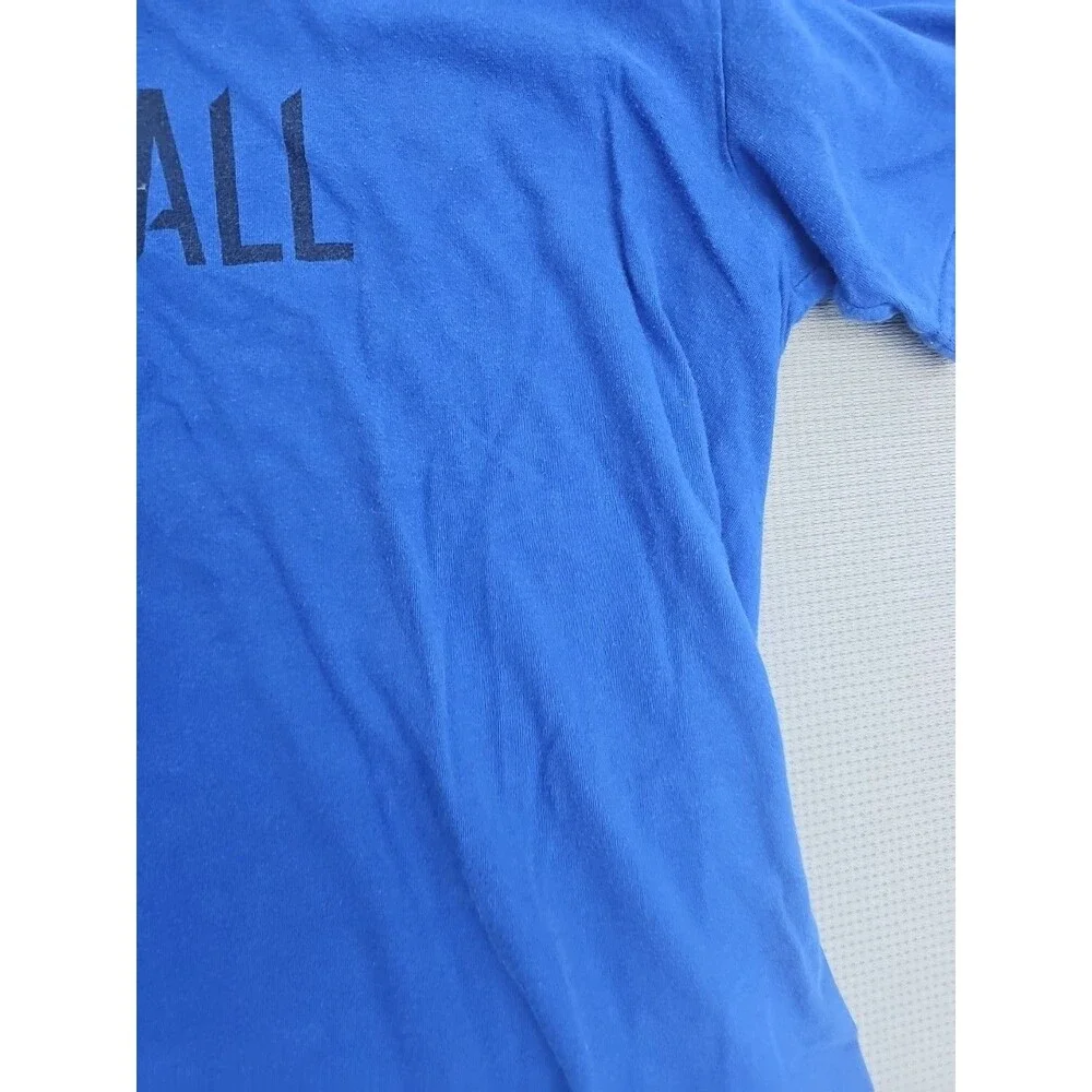 Nike Pro Boys' Graphic T-Shirt Blue Size L Athletic Logo